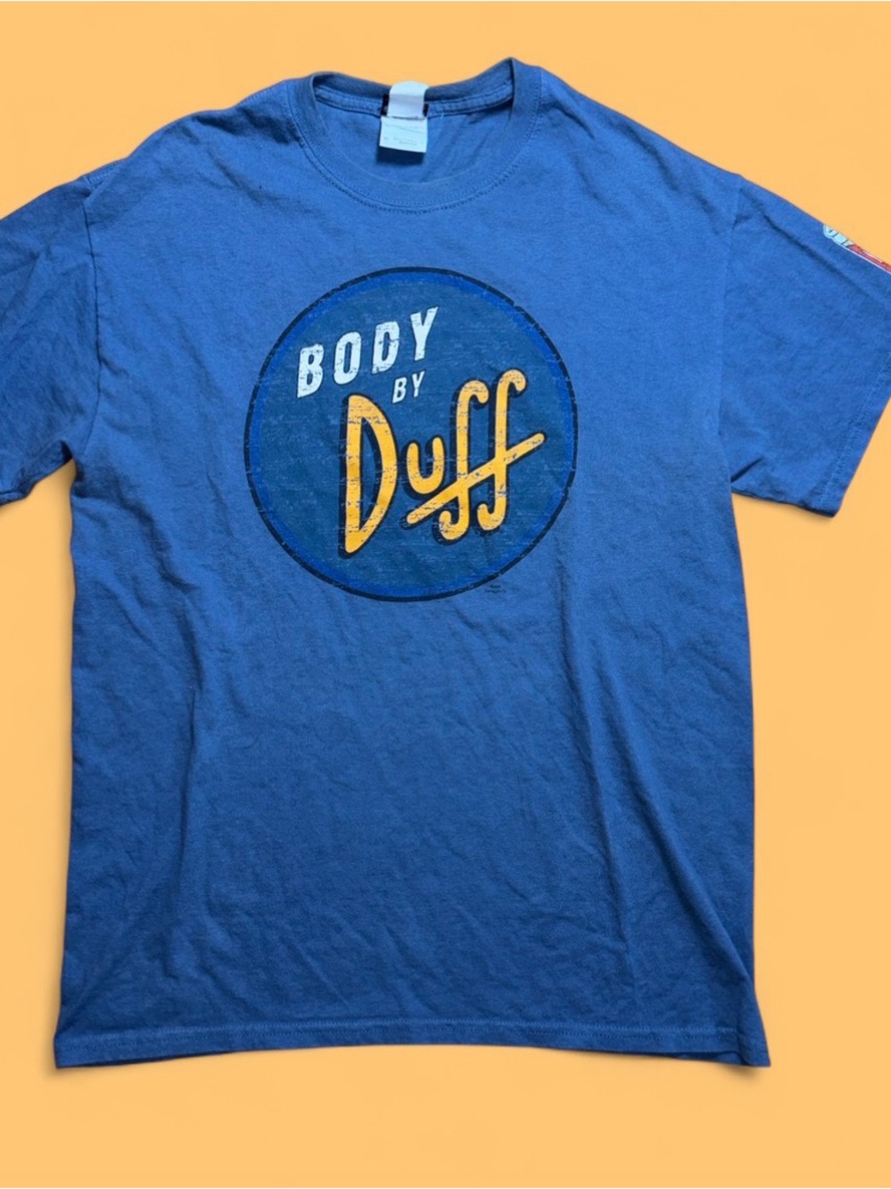 Body by Duff Blue Short Sleeve Graphic Tee